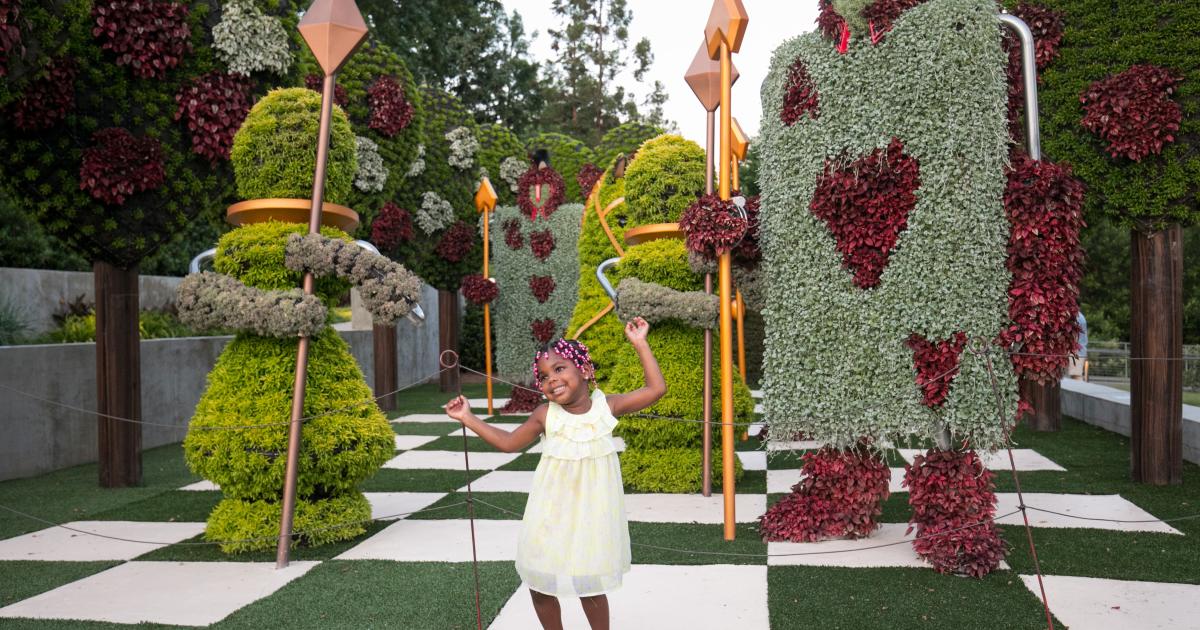 Alice’s Adventures at the Garden at Memphis Botanic I Love Memphis